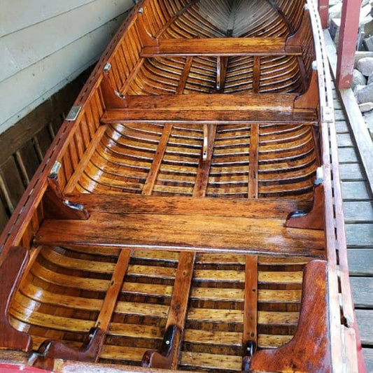 TotalBoat Penetrating Epoxy Sealer on the inside of a boat