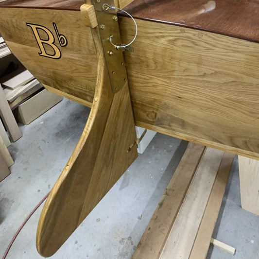 TotalBoat Penetrating Epoxy Sealer used on the outside of a boat