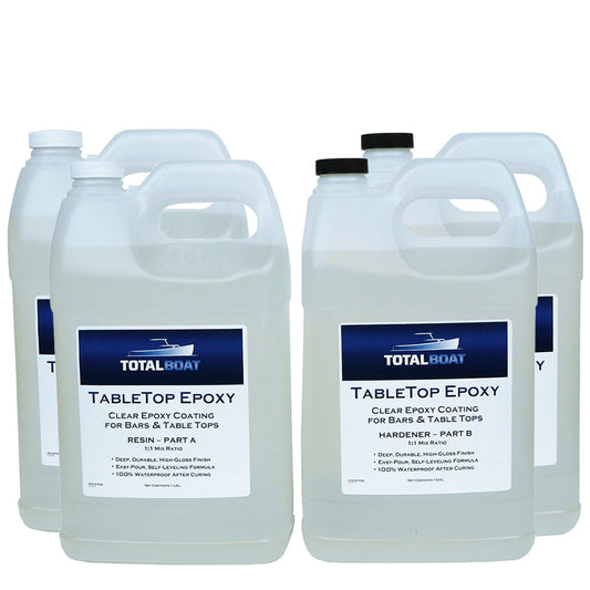 TotalBoat Table Top Epoxy 4 Gallon Kit