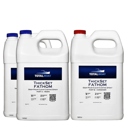 ThickSet Fathom Deep Pour Clear Casting Epoxy 3 Gallon Kit