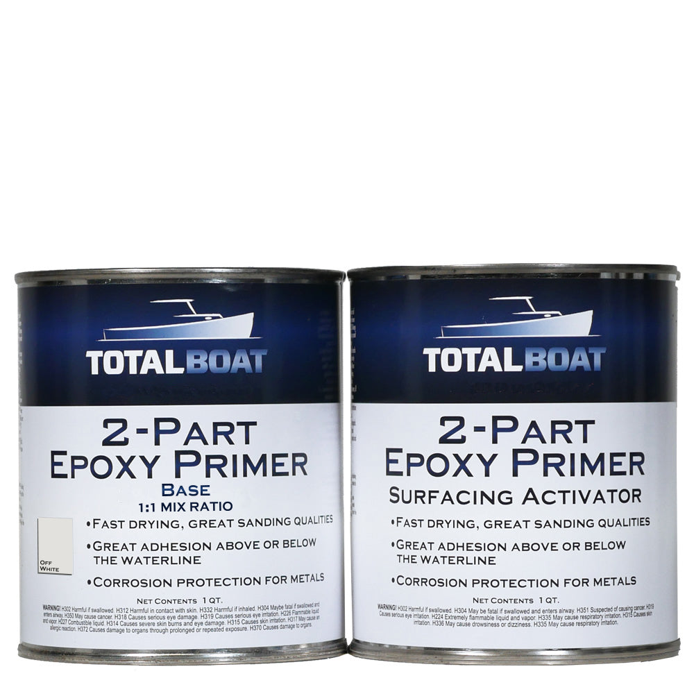 TotalBoat 2-Part Epoxy Primer Off White Quart Kit