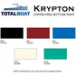 TotalBoat Krypton Copper-Free Antifouling Bottom Paint Color Chart