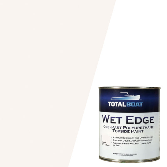 TotalBoat Wet Edge Topside Paint Flat White