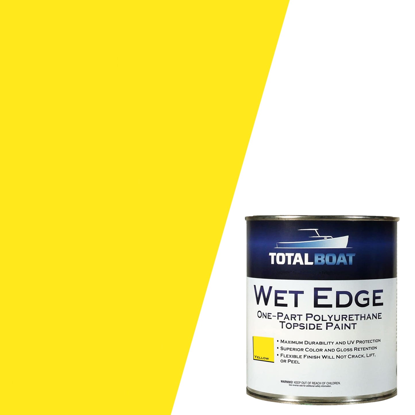 TotalBoat Wet Edge Topside Paint Yellow
